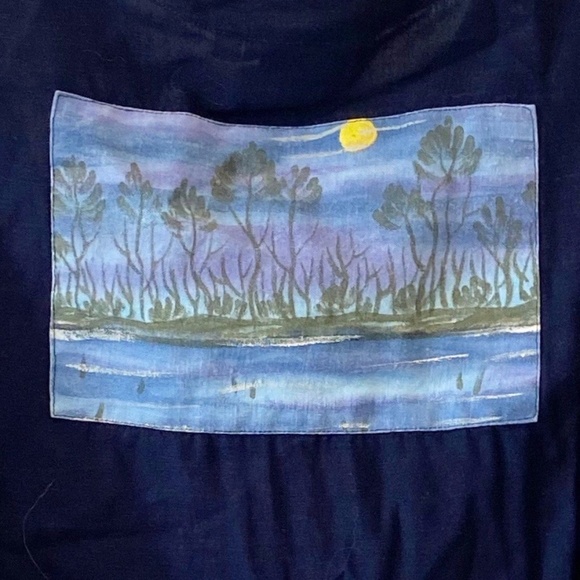 Wind River Trading Co. Linen Blend Jacket Sz M - Picture 2 of 7